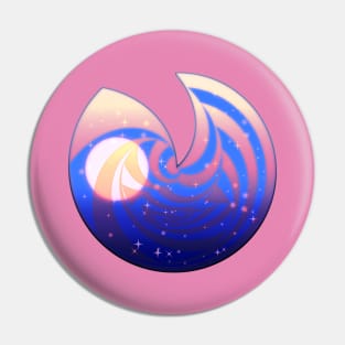 Pastel Moon Stone Pin