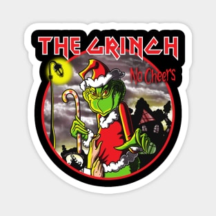 Iron Grinch Magnet