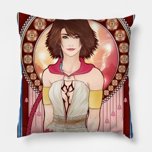 High Summoner - Art Nouveau Pillow