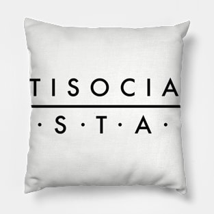 Antisocially Distant Pillow