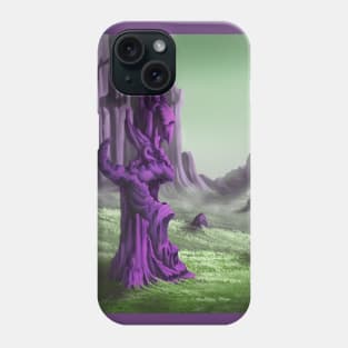 No Man's Sky alien landscape Phone Case