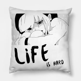 Life is Hard Girl Crying Pillow