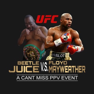 Beetlejuice vs Floyd Mayweather T-Shirt