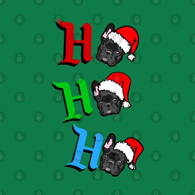 Ho Ho Frenchie by ART by RAP