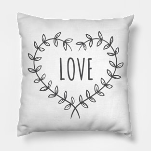 Heart Love Beautiful Pillow