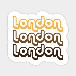 London Retro Magnet