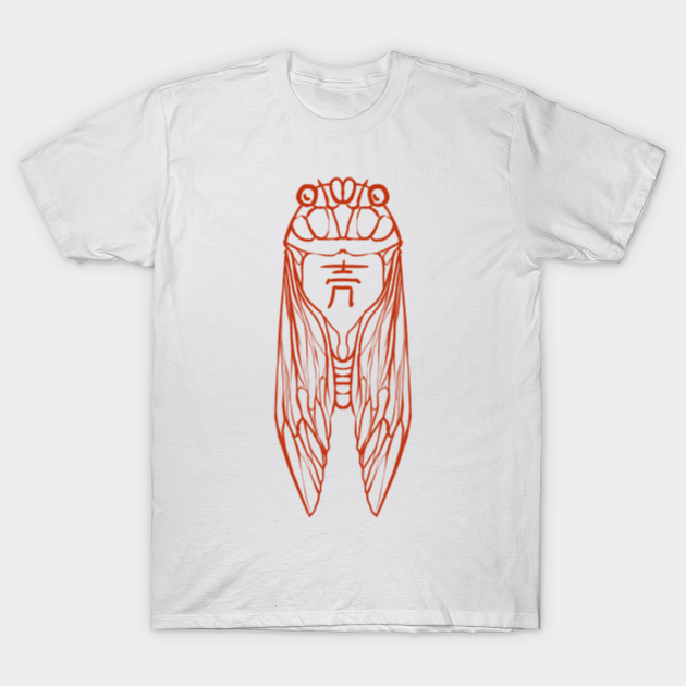 Cicada shell - Insect - T-Shirt | TeePublic