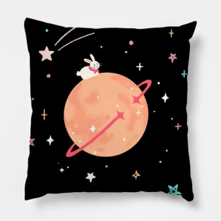 Space Bunny Pillow