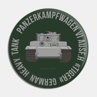 Panzerkampfwagen VI Ausf.H Tiger German Heavy Tank Pin