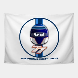 VALTTERI BOTTAS_2014_HELMET_Abu Dhabi Tapestry