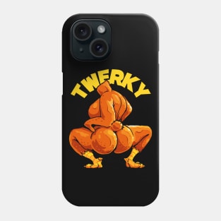 Twerky Twerking Turkey Funny Thanksgiving Twerk Turkey Phone Case