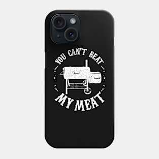 Funny BBQ Pit Reverse Flow Smoker Accessory Dad Grill Phone Case