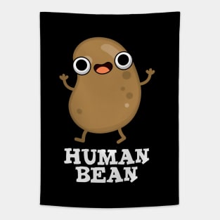 Human Bean Cute Human Being Food Pun Tapestry