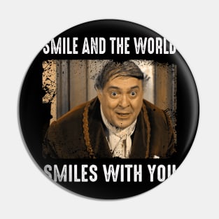 A World of Theatrical Mischief Celebrate the Laughs on Your Shirts Pin