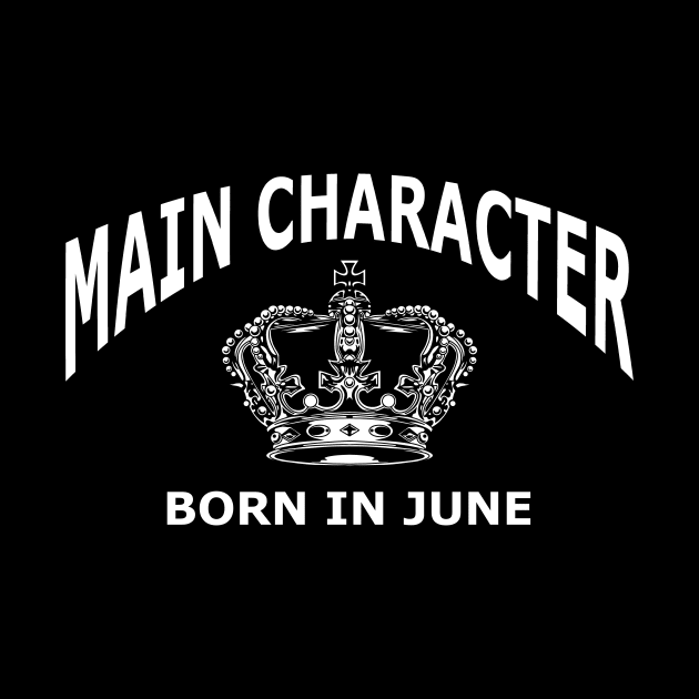 Main character born in June birthday gift idea by aditchucky