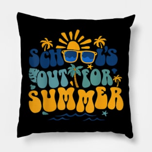 School Out For Summer Vacation Last Day Of School Pillow