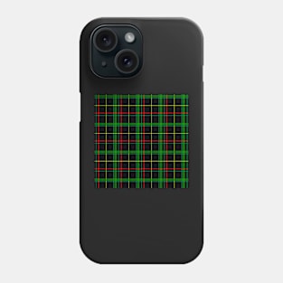 Red and Green Tartan Phone Case