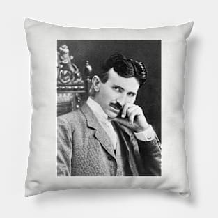 Nikola Tesla The OG Inventor and Electrical engineer Pillow