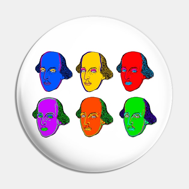 Shakespeare Pin by lucamendieta