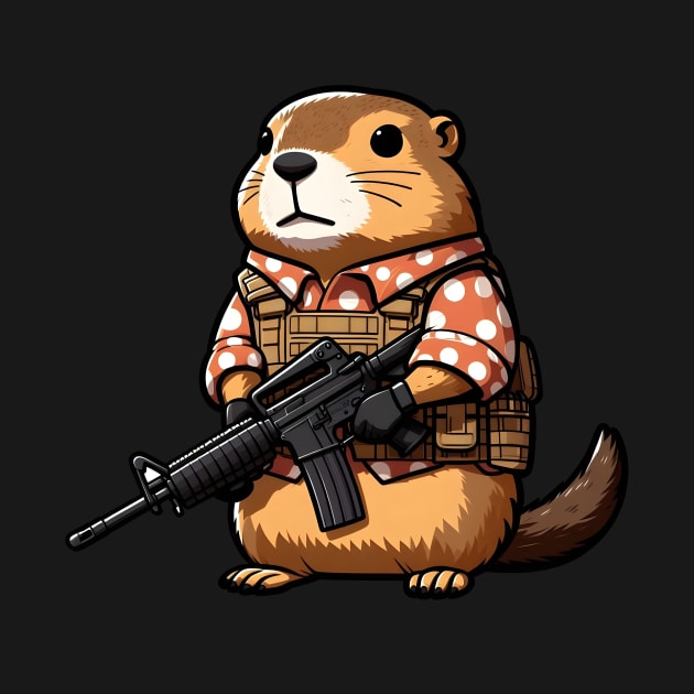 Tactical Groundhog by Rawlifegraphic