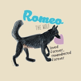 Totem Romeo the wolf  1 T-Shirt