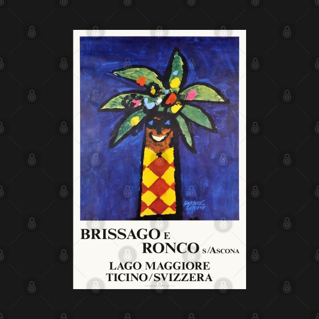 Brissago e Ronco s Ascona,Travel Poster by BokeeLee