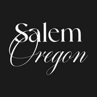 Salem Oregon word design T-Shirt