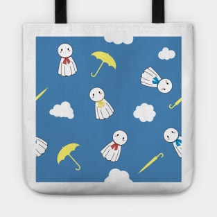 Weathering with you rain doll print Tote