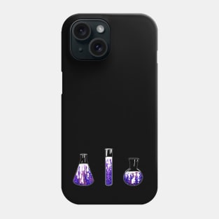 Galaxies in test tubes Phone Case