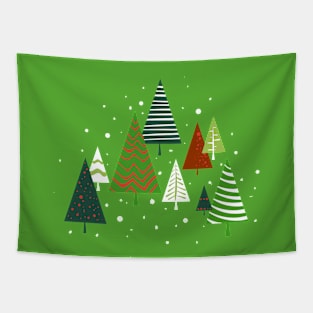 Christmas trees Tapestry