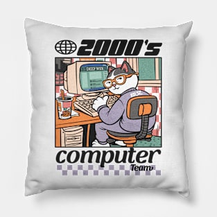 2000's computer team Pillow