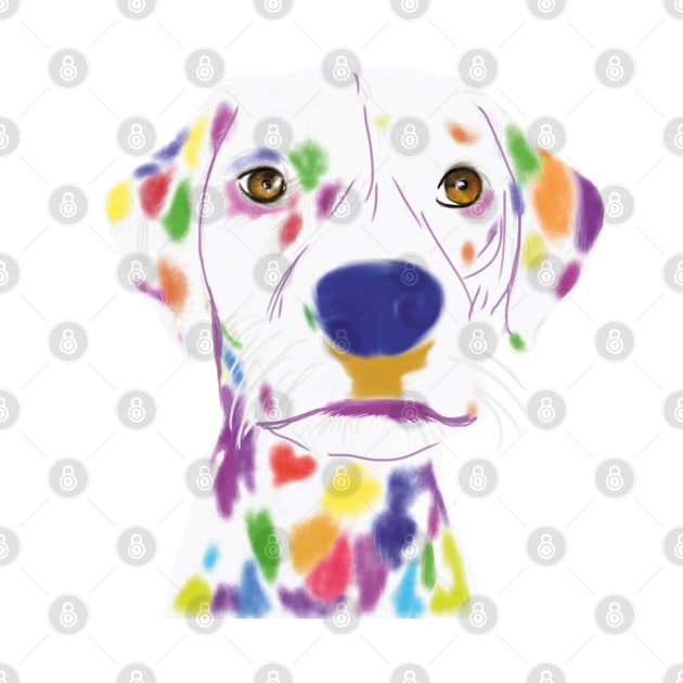 Multi Color Dalmatian by russodesign