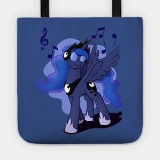 Luna with Headphones Tote