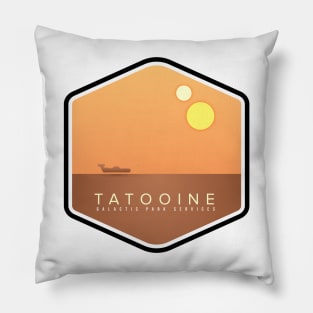 Tatooine Galactic Park Services Pillow