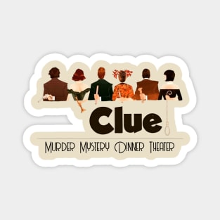 Murder Mystery dinner Theater Magnet