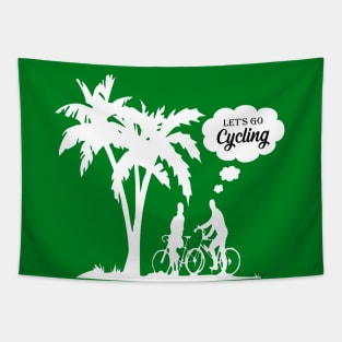 let's go cycling Tapestry