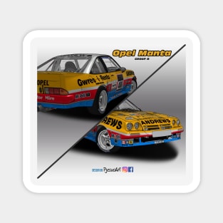 Opel Manta Group B Andrews Magnet