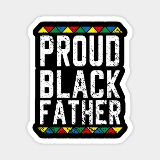 Proud Black Father Magnet