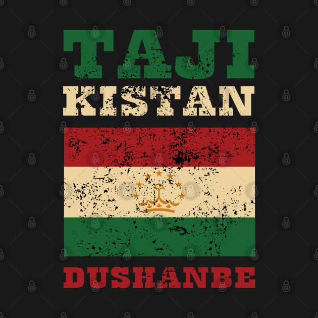 Flag of Tajikistan by KewaleeTee