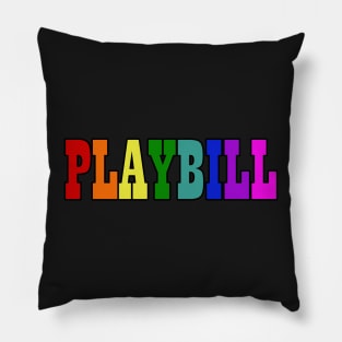 Playbill Pillow