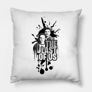 the last of us tv series " TLOU " tshirt sticker etc. design by ironpalette Pillow