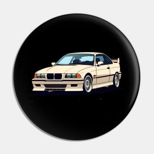 Beige BMW E36 M3 Pin