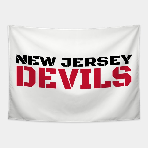 nj devils Tapestry by Alsprey31_designmarket