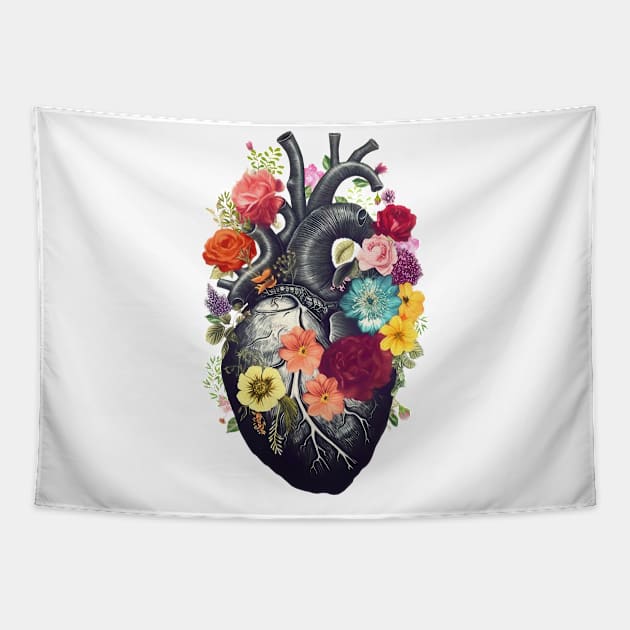 Spring in my heart Tapestry by Creativa Land