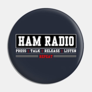 Ham Radio Easy Steps Pin