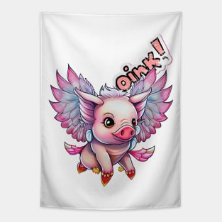 When Pigs Fly: Inspired Design Tapestry