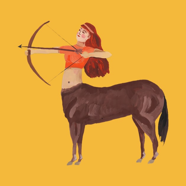 Sagittarius Warrior Woman by Das Brooklyn