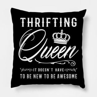 Thrifting Queen Vintage Buyer Womens Pillow