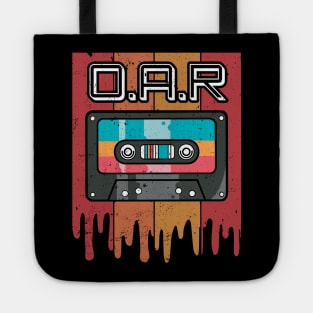Proud To O.A.R Be Personalized Name Styles 70s 80s Tote