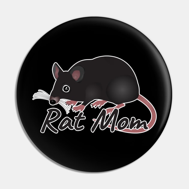 Rat Mom Pin by LunaMay